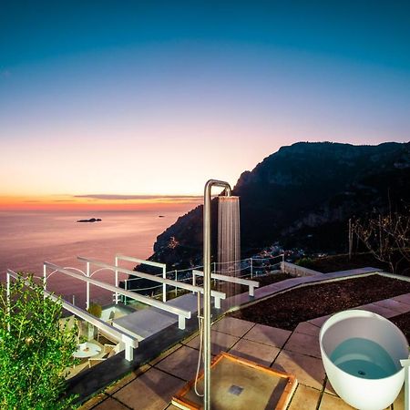 Villa La Tagliata Spectacular Jacuzzi Tub Amazing View And Private Parking Garage Позитано Екстериор снимка
