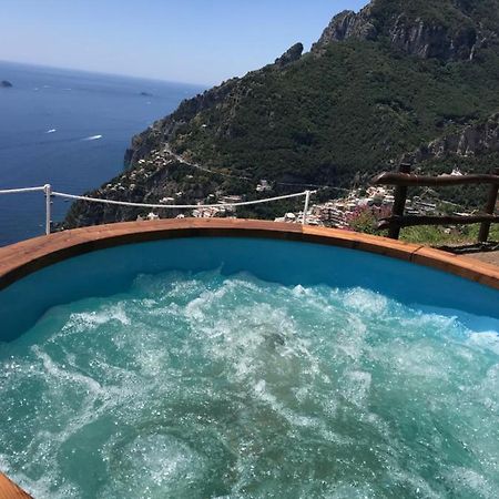 Villa La Tagliata Spectacular Jacuzzi Tub Amazing View And Private Parking Garage Позитано Екстериор снимка