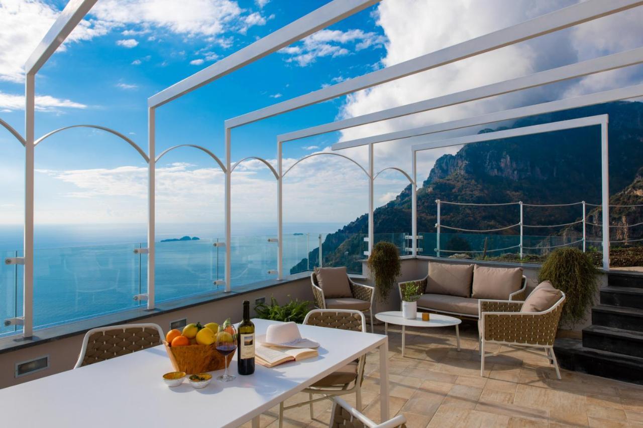 Villa La Tagliata Spectacular Jacuzzi Tub Amazing View And Private Parking Garage Позитано Екстериор снимка