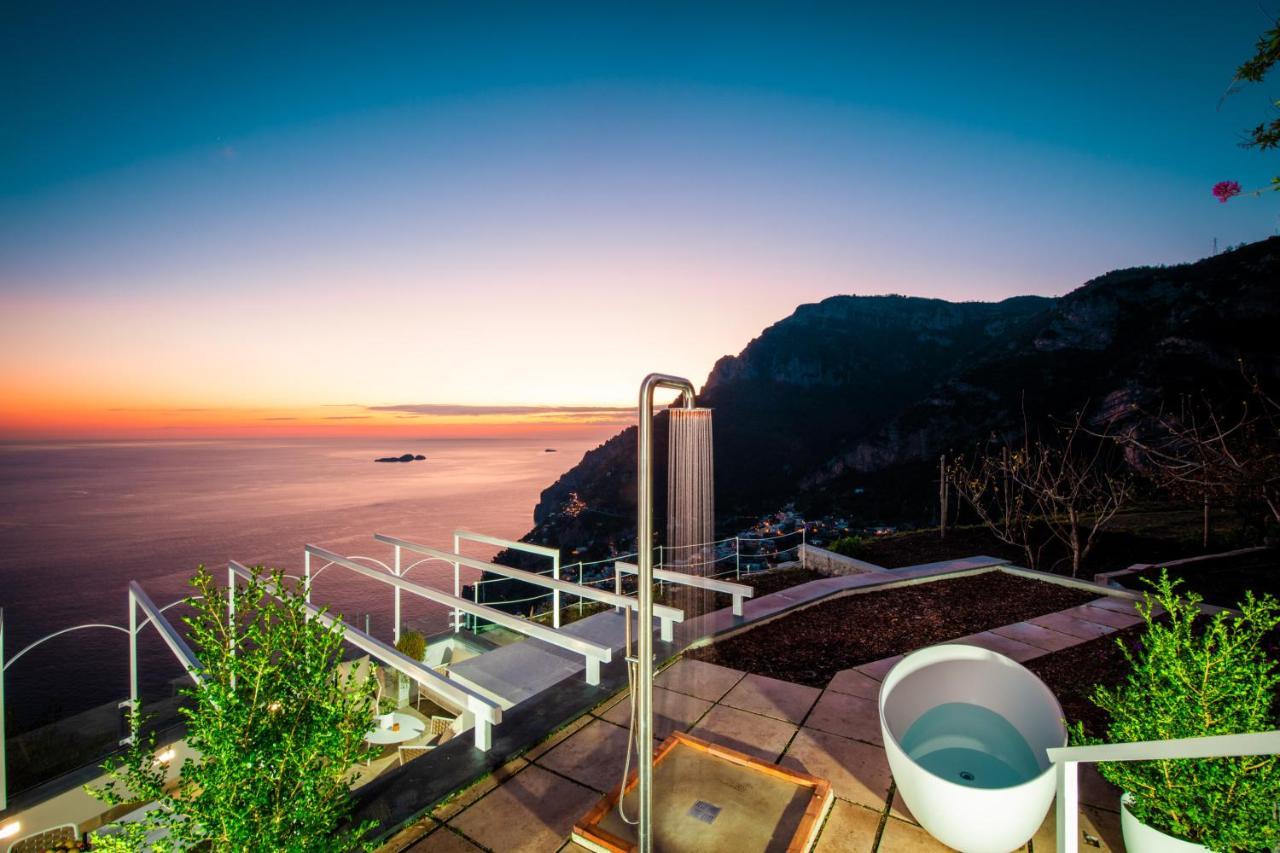 Villa La Tagliata Spectacular Jacuzzi Tub Amazing View And Private Parking Garage Позитано Екстериор снимка