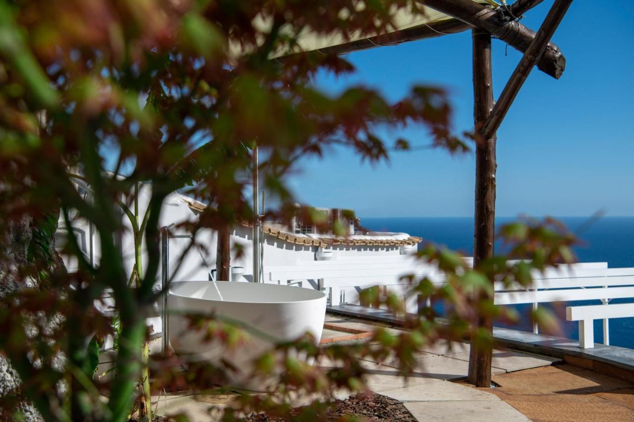 Villa La Tagliata Spectacular Jacuzzi Tub Amazing View And Private Parking Garage Позитано Екстериор снимка