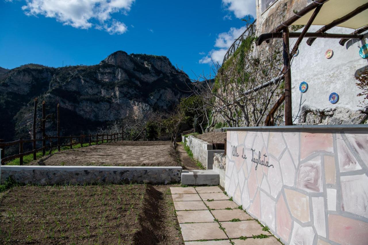 Villa La Tagliata Spectacular Jacuzzi Tub Amazing View And Private Parking Garage Позитано Екстериор снимка