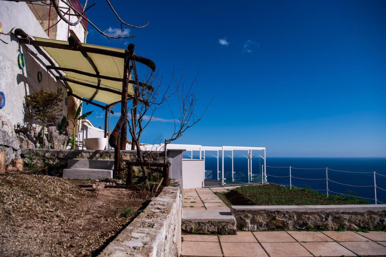 Villa La Tagliata Spectacular Jacuzzi Tub Amazing View And Private Parking Garage Позитано Екстериор снимка