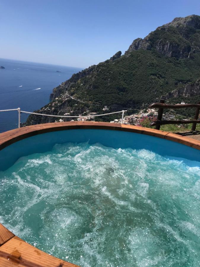 Villa La Tagliata Spectacular Jacuzzi Tub Amazing View And Private Parking Garage Позитано Екстериор снимка